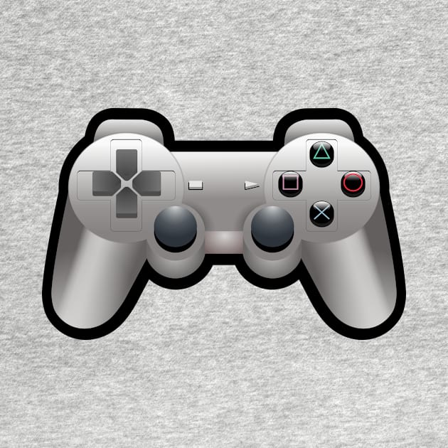 Video Game Inspired Console Playstation Dualshock Gamepad by rayrayray90